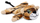 Плишана играчка за кучиња Beeztees Roar, 18 cm, со свиркач, кафеава