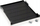 Rrafsh për raft Triton RAB UP 250 A1, 1U, 25 cm, i zi