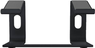Qëndrim laptopi Crong prej alumini, ergonomik, i zi