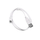 Kabllo C-Tech USB A - MicroUSB CB-USB2M-20W, 2m, e bardhë