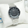 Orë dore Casio MTP-VT03D-1B, analog, çelik inox, cifër e zezë