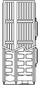 Radiator Caradon Compact C33, 600 x 400mm, i bardhë