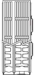 Radiator Caradon Compact C33, 600 x 400mm, i bardhë