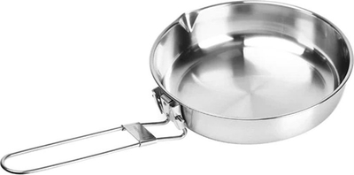 Tigan kampingu Fire-Maple Antarcti, 8", çelik inox, argjend
