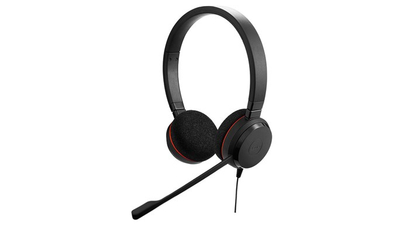 Слушалки Jabra Evolve 20 MS Stereo, црни