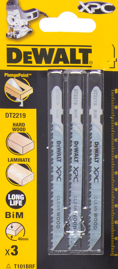 Set tehe të sharrës Dewalt XPC DT2219, 3 copë