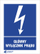 Stiker paralajmërues ANRO Main Power Switch, vetëngjitës, 52 x 74mm