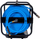 Zorrë pneumatike me bobinë Airpress 46573, 8mm, 30m, blu