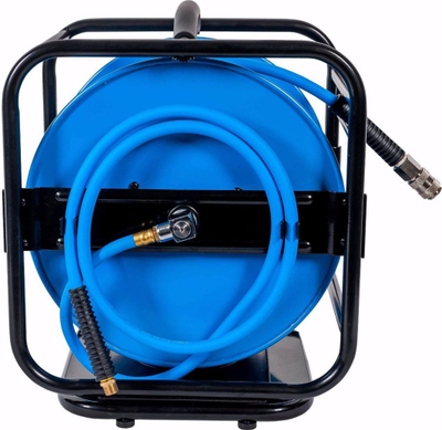 Zorrë pneumatike me bobinë Airpress 46573, 8mm, 30m, blu