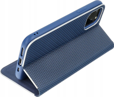Mbulesë telefoni Vennus Book Carbon për Samsung Galaxy XCover 7, me magnet, blu