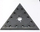 Disk delta gërryse DEDRA Giraffe DED7763, #78, për gips, i zi