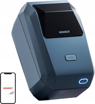 Пренослив термален принтер за етикети Niimbot K3W, без боја, син