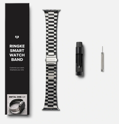 Нараквица за Apple Watch Ringke Metal One Air, 49 46 45 44 42mm, метална, тенка