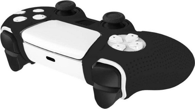 Mbështjellëse White shark Body Lock për PS5, e zezë