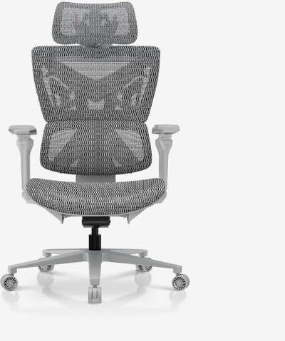 Karrige zyre Anda Seat X Air Pro, komplet me rrjetë, mekanizëm anues, e zezë