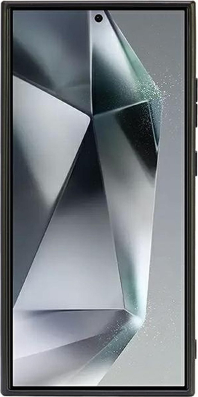 Kapak telefoni Audi Genuine Leather MagSafe për Samsung Galaxy S24 Ultra, lëkurë natyrale, i zi me t’kuqe