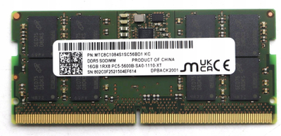 Memorie Lenovo SODIMM, 16GB, DDR5, 5600 MHz