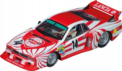 Makine gare slot Carrera DIGITAL 132 Lancia Beta Montecarlo Nr.14, shkallë 1:32, me drita, e kuqe e bardhë