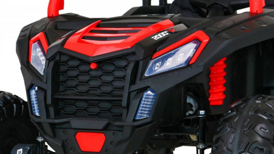 Makinë lodër elektrike Buggy ATV, 24V, 2 vende, e kuqe e zezë