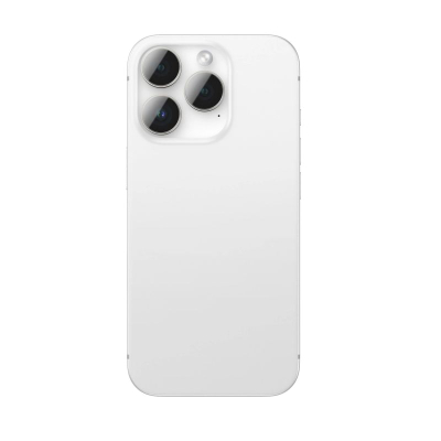 Заштита за леќи AMAZINGthing Supreme AR за iPhone 16 Pro Max, зацврстено стакло, антирефлексно, сребрено