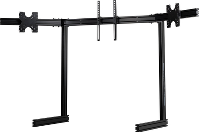 Стојка за монитор Next Level Elite Freestanding Triple, за 3 екрани, универзален VESA, црна