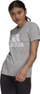 Bluzë adidas G Bl TW H07808, pambuk, me mëngë të shkurtra, gri