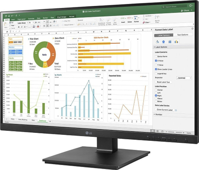 Monitor LG 24BN65YP-B, 24", Full HD, i zi