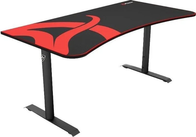 Tavolinë gaming Arozzi Arena, 160 x 82 cm, strukturë çeliku, e zezë me të kuqe