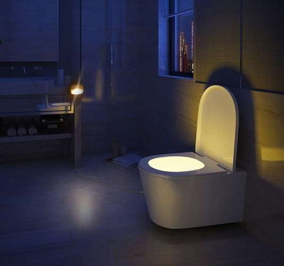 Llambë LED wireless me sensor lëvizjeje, me bateri, e bardhë