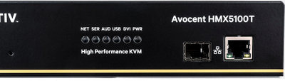 KVM switch Vertiv Avocent HMX5100T, DVI-D, Gigabit LAN, blu