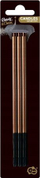 Qirinj torte Godan Metallic Candles, 17 cm, 6 copë, bakër metalik