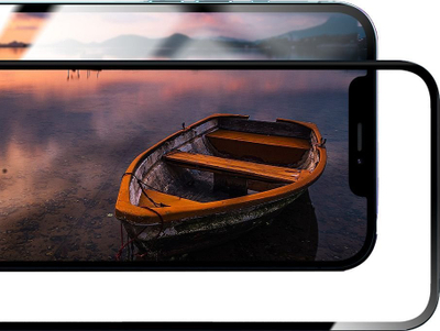 Mbrojtës ekrani Forcell Flexible 5D Hybrid Glass për iPhone 15 Pro Max, 0.3mm, i zi