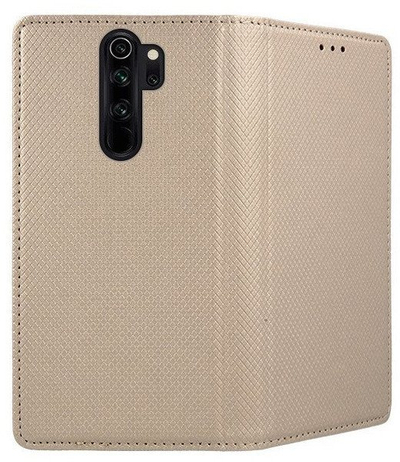 Kuti librë MOCCO Smart Magnet për iPhone 12 Pro Max, portofol, gold
