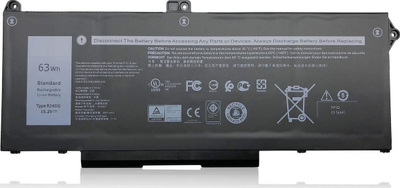 Bateri për laptop CoreParts MBXDE-BA0250, rezervë, e zezë