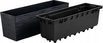 Vazo me depo Conforama FURU, 12L, 58 x 18 x 19.5 cm, antracit