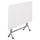 Tavolinë e jashtme palosshme Conny 114x64x74Hcm (HM6146.03), bardhë
