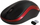 Maus Rebeltec METEOR, wireless, USB, i zi dhe i kuq