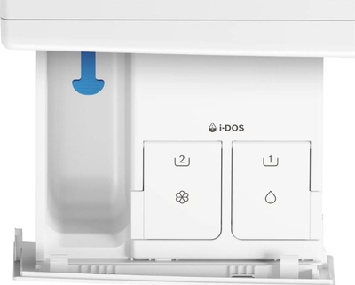 Lavatriçe-tharëse Bosch WNG254A9BY, 10.5 kg, i-DOS, e bardhë