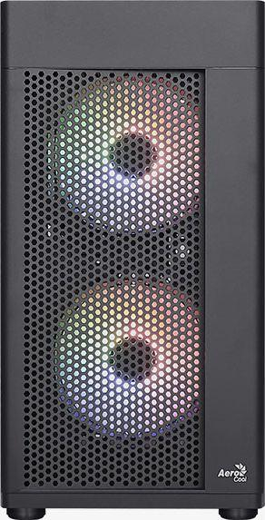 Kasë Aerocool Hexform FRGB, Mini Tower