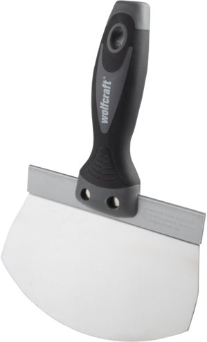 Spatulë kovash wolfcraft, inoks, dorezë ergonomike, e gjelbër