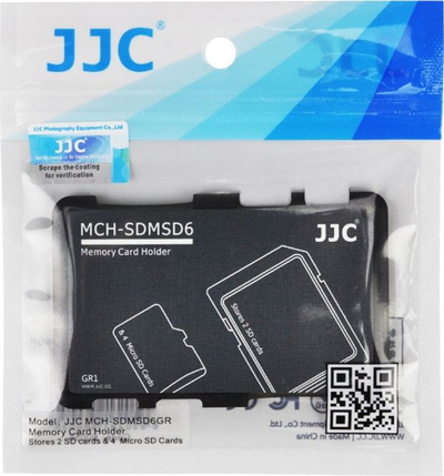 Kuti kartash memorie JJC MCH SDMSD6, 2x SD, 4x microSD, kambuflazh