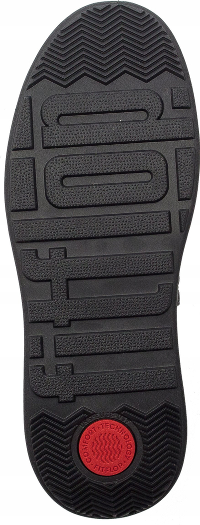 Këpucë për goca FitFlop F-Mode W GM2-090, lëkurë natyrale, mbyllje me zinxhir, të zeza
