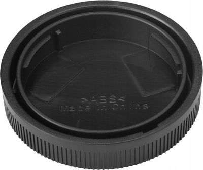 Kapak i pasëm objektivi JJC L-R15(R), për Canon EF-M, plastik, i zi