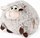 Jastëk pelush ngrohës duarsh Sheep, shumëfunksional, material i butë, bezhë