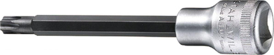 Бит клуч Stahlwille 1054 TX T30, врска 1/2", екстра долг, сив