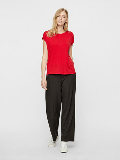 Maicë VERO MODA VMAVA Loose Fit, e kuqe
