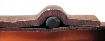 Kapak lidhës bronzi Press Fit, dalje femër 22 mm, dalje mashkull 1"