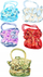 Çantë për goca M&amp;Z Sequin Bag With Bow, me xixa, me fjongo zbukuruse, e kuqe
