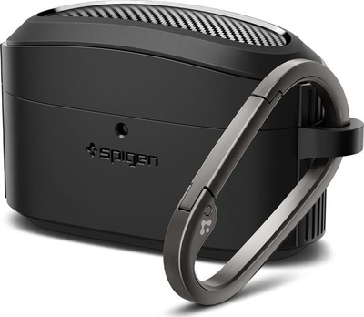 Mbrojtëse Spigen Rugged Armor për Sony WF-1000XM5, TPU, me karabiner, e zezë