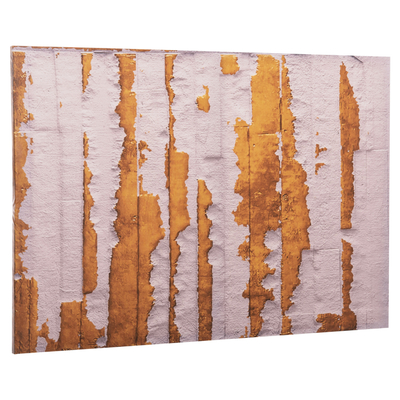 Pikturë kanavace HomeMarkt Gobi HM4784, 98x68cm, abstrakte, e artë ecru